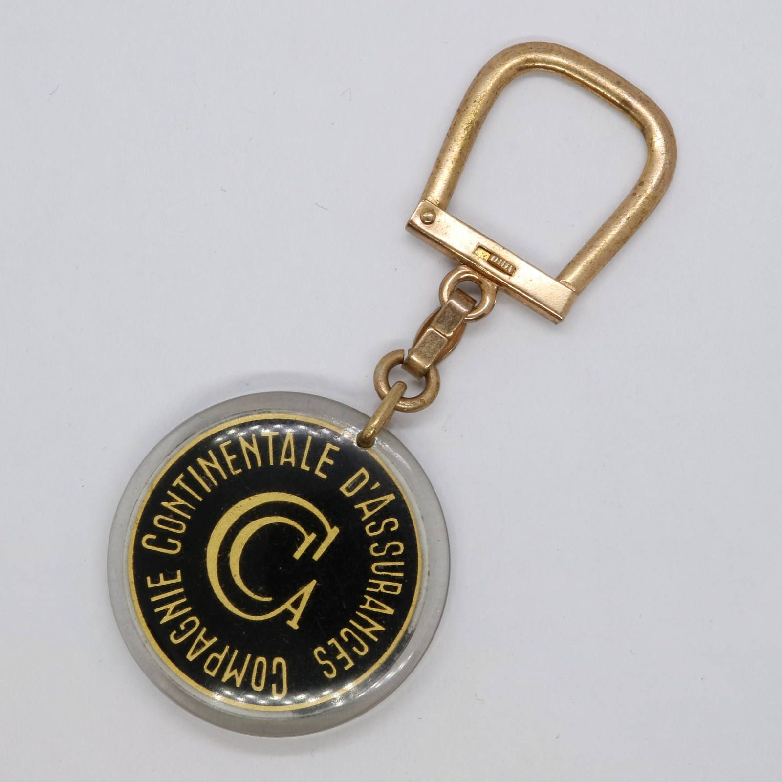 CCA Compagnie continentale d’assurances 保険会社 ブルボンキーホルダー