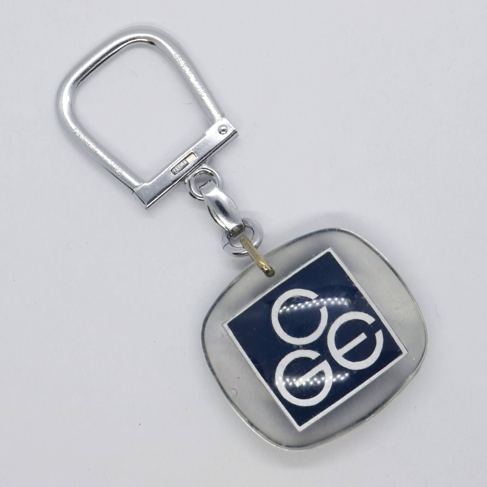 CGE Compagnie generale d'electricite  電気通信機器 ブルボンキーホルダー