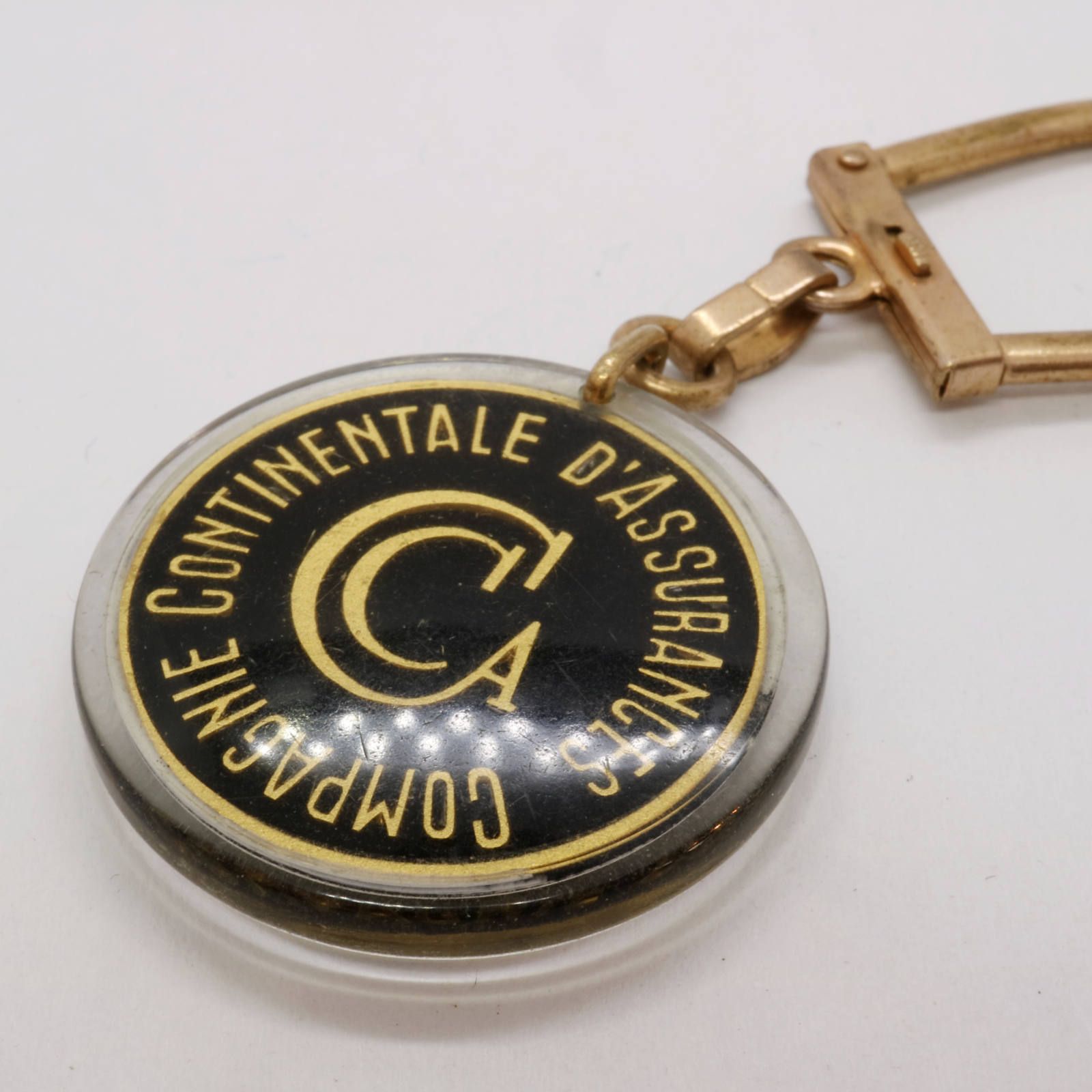 CCA Compagnie continentale d’assurances 保険会社 ブルボンキーホルダー