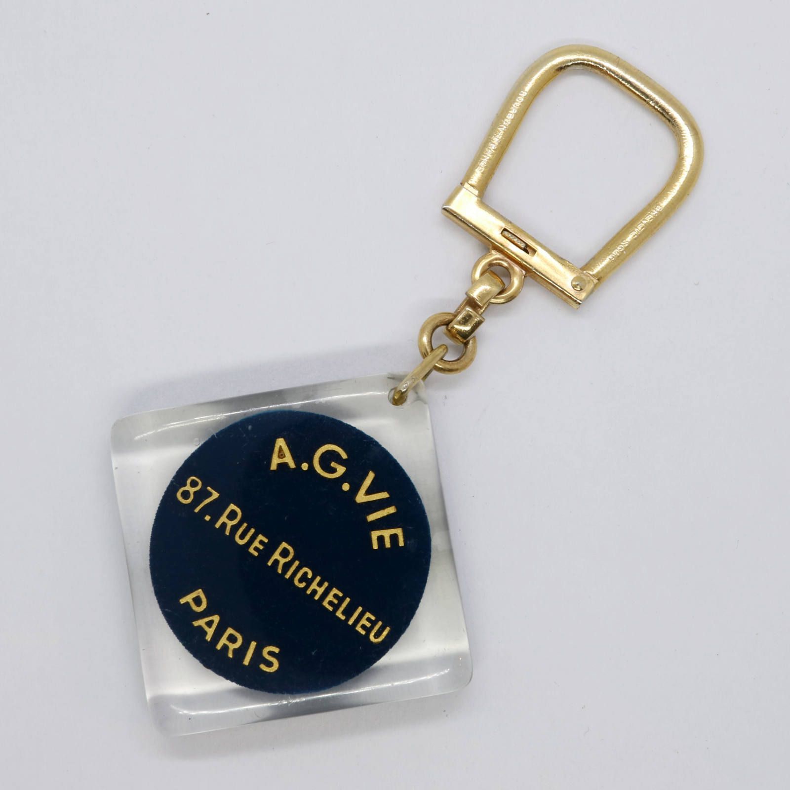 A.G.VIE ASSURANCES GENERALES VIE 保険会社 ブルボンキーホルダー