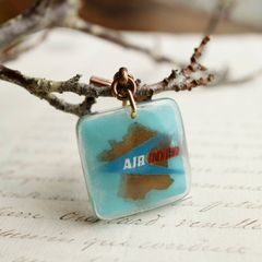 AIR INTER エールアンテール 航空会社 ブルボンキーホルダー