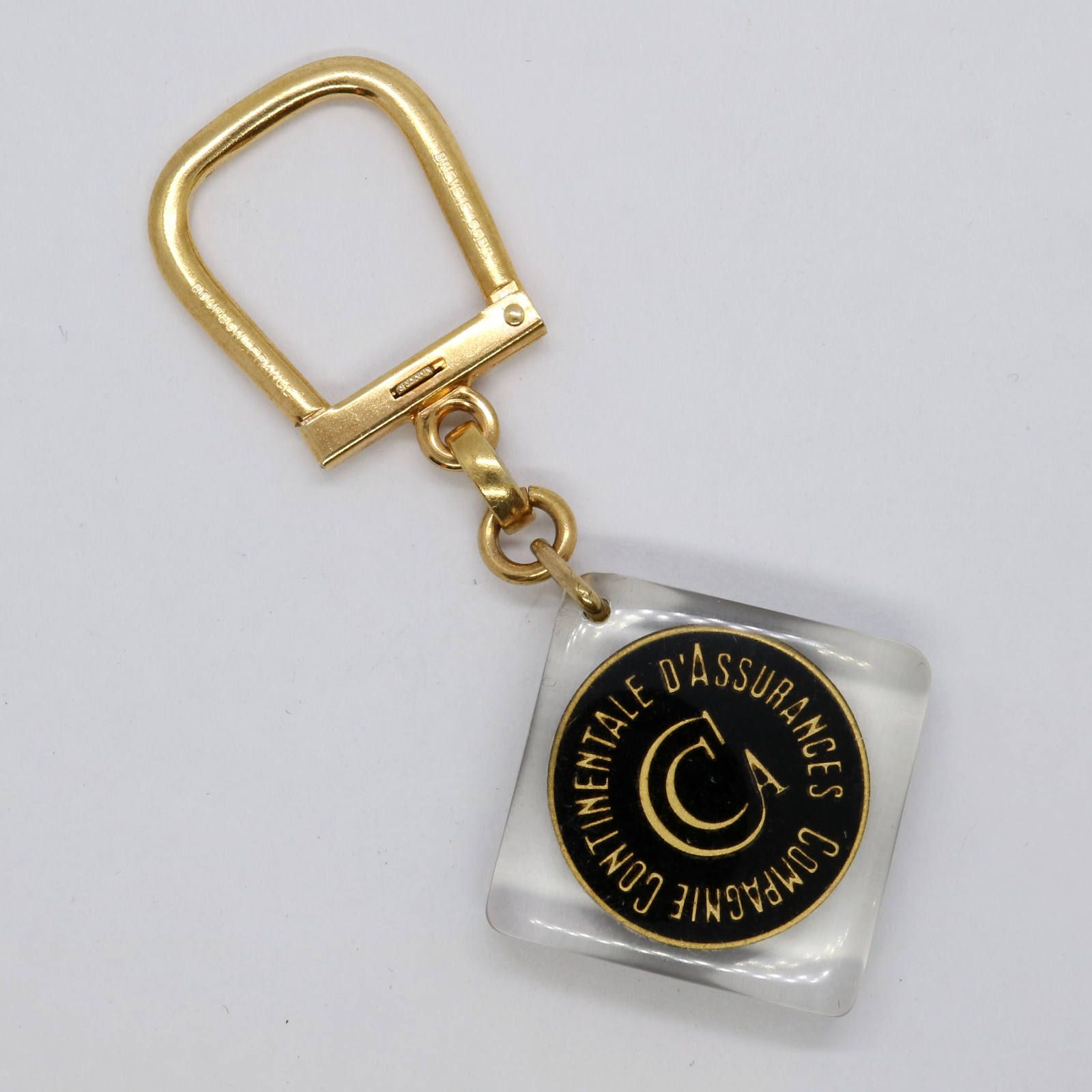 CCA Compagnie continentale d’assurances 保険会社 ブルボンキーホルダー
