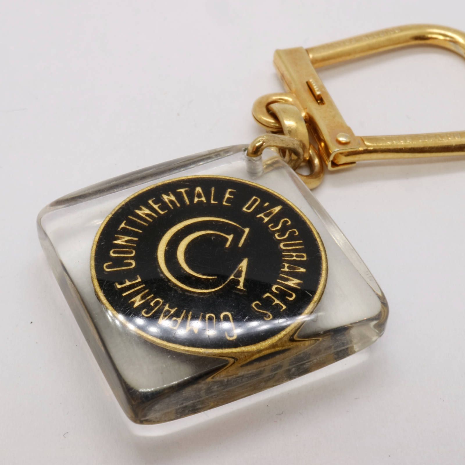 CCA Compagnie continentale d’assurances 保険会社 ブルボンキーホルダー