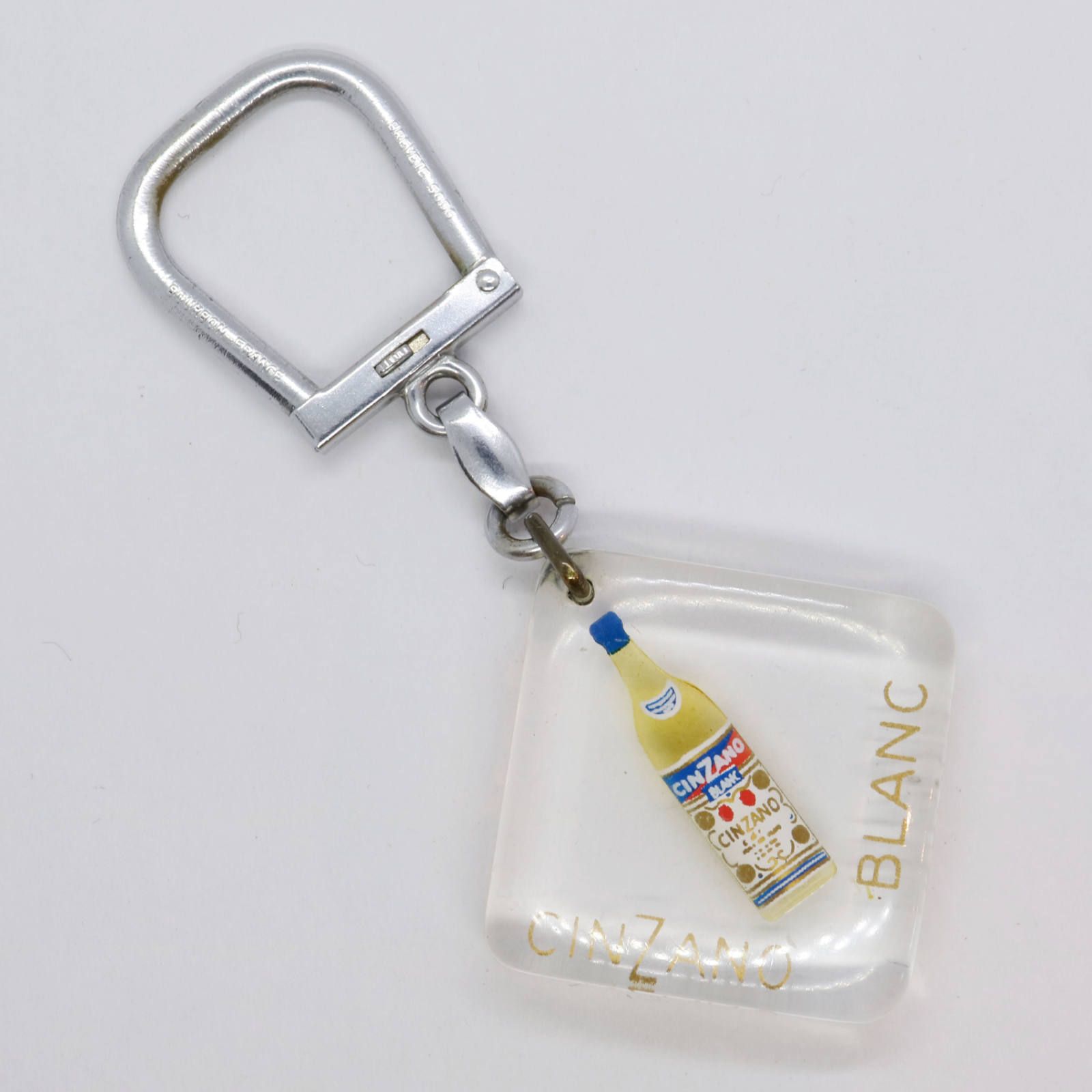 CINZANO BLANC チンザノ・ブランク ブルボンキーホルダー