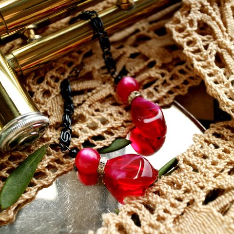「ブラブラチェーンカットドロップ」ピアス フランス
