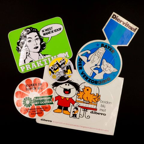 【福袋5枚セット】ヴィンテージフレンチステッカー アソート