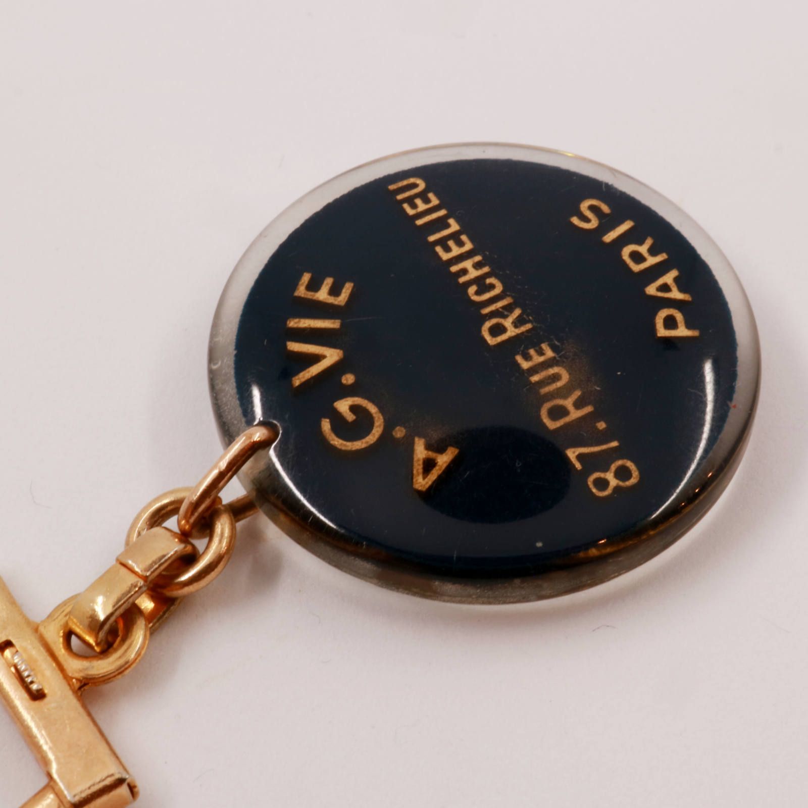A.G.VIE ASSURANCES GENERALES VIE 保険会社 ブルボンキーホルダー