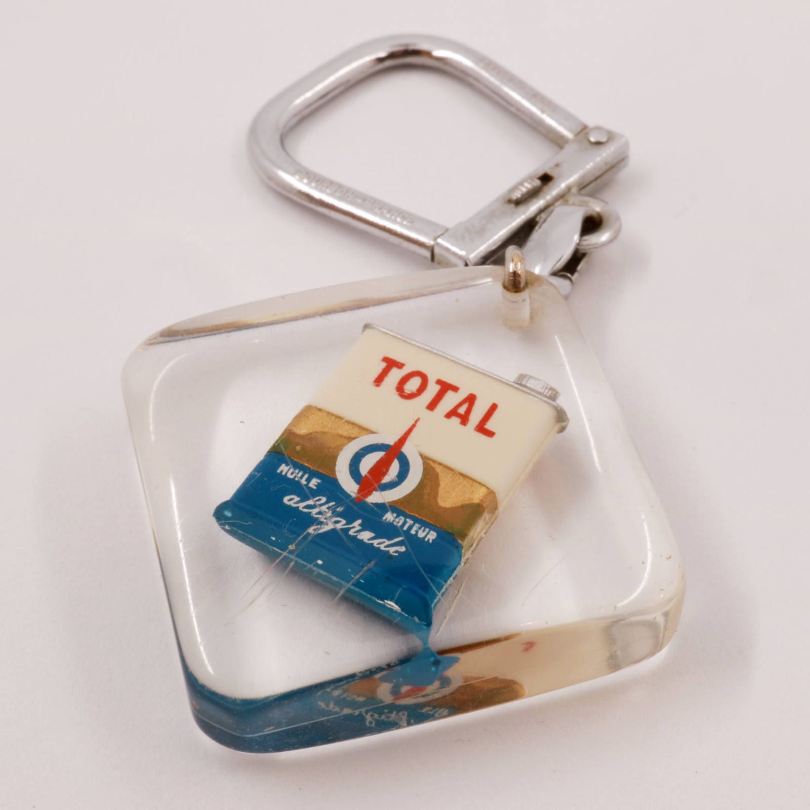 TOTAL トタル オイル ブルボンキーホルダー