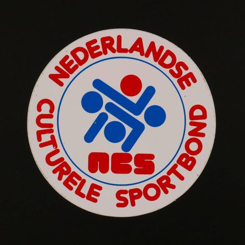 NCS NEDERLANDSE CLUTURELE SPORTBOND ヴィンテージステッカー オランダ