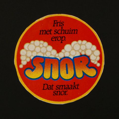 SNOR ヴィンテージステッカー オランダ