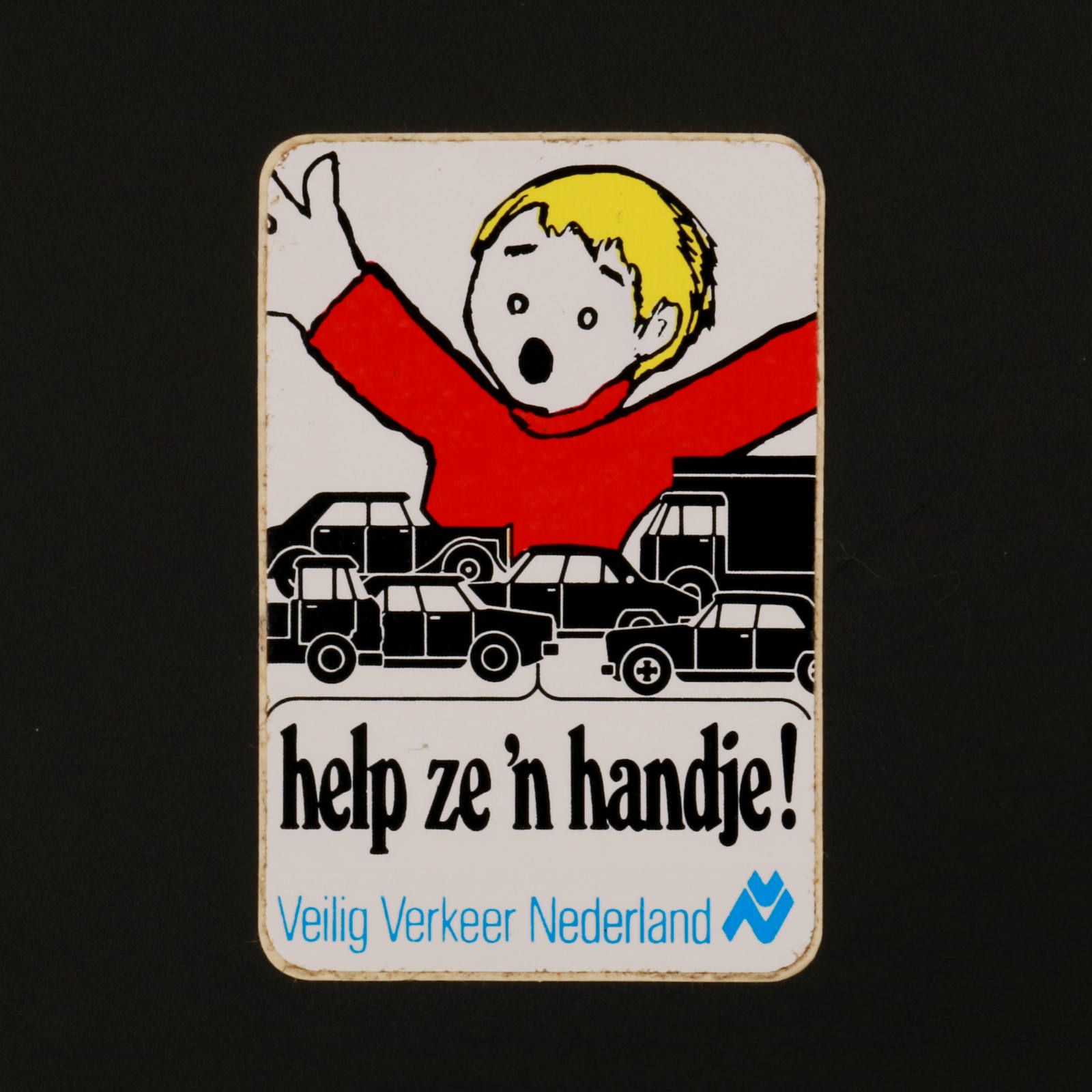 Veilig Verkeer Nederland ヴィンテージステッカー オランダ
