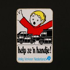 Veilig Verkeer Nederland ヴィンテージステッカー オランダ
