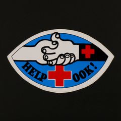 HELP OOK! ヴィンテージステッカー オランダ
