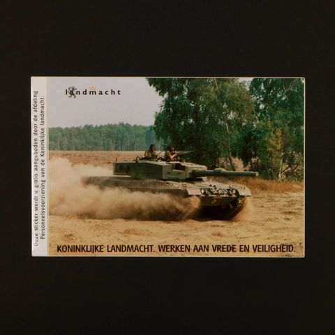 KONINKLIJKE LANDMACHT ヴィンテージステッカー オランダ