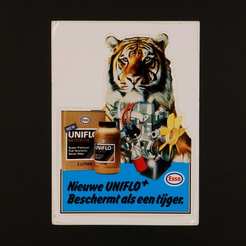 Esso UNIFLO+ ヴィンテージステッカー オランダ