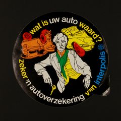 interpolis ヴィンテージステッカー オランダ