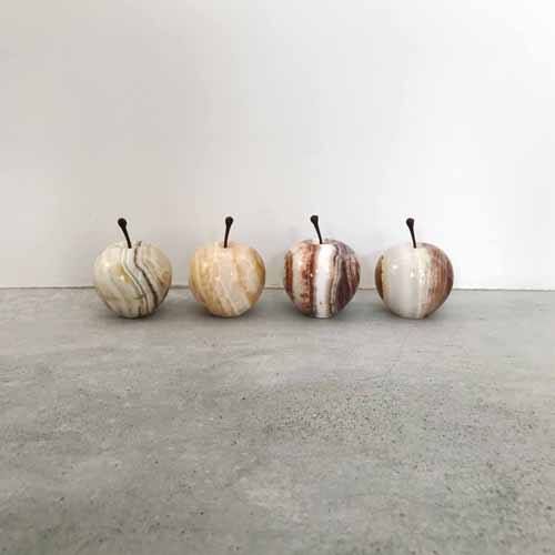 「Marble Apple Small」Stripe