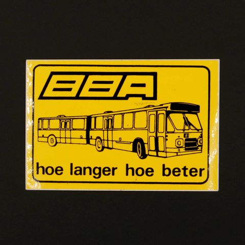 BBA ヴィンテージステッカー オランダ