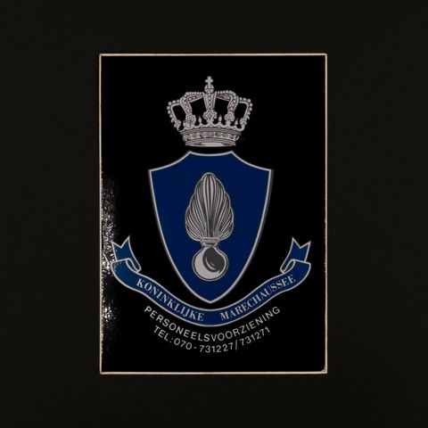 KONINKLIJKE MARECHAUSSEE ヴィンテージステッカー オランダ