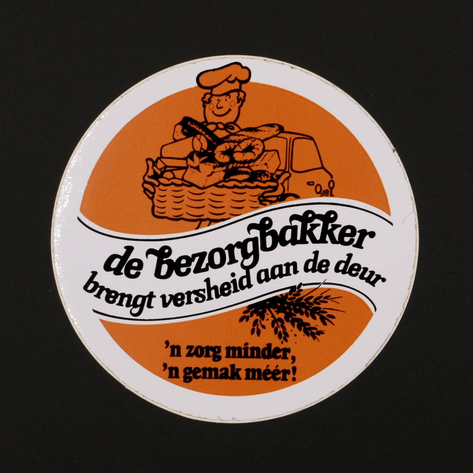 de bezorgbakker ヴィンテージステッカー オランダ