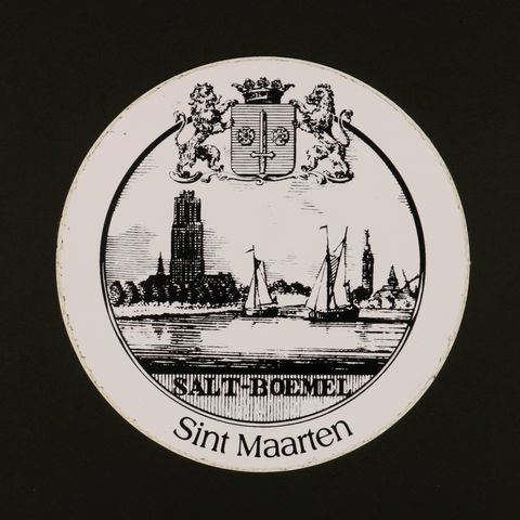 SALT BOEMEL SINT MAARTEN ヴィンテージステッカー オランダ