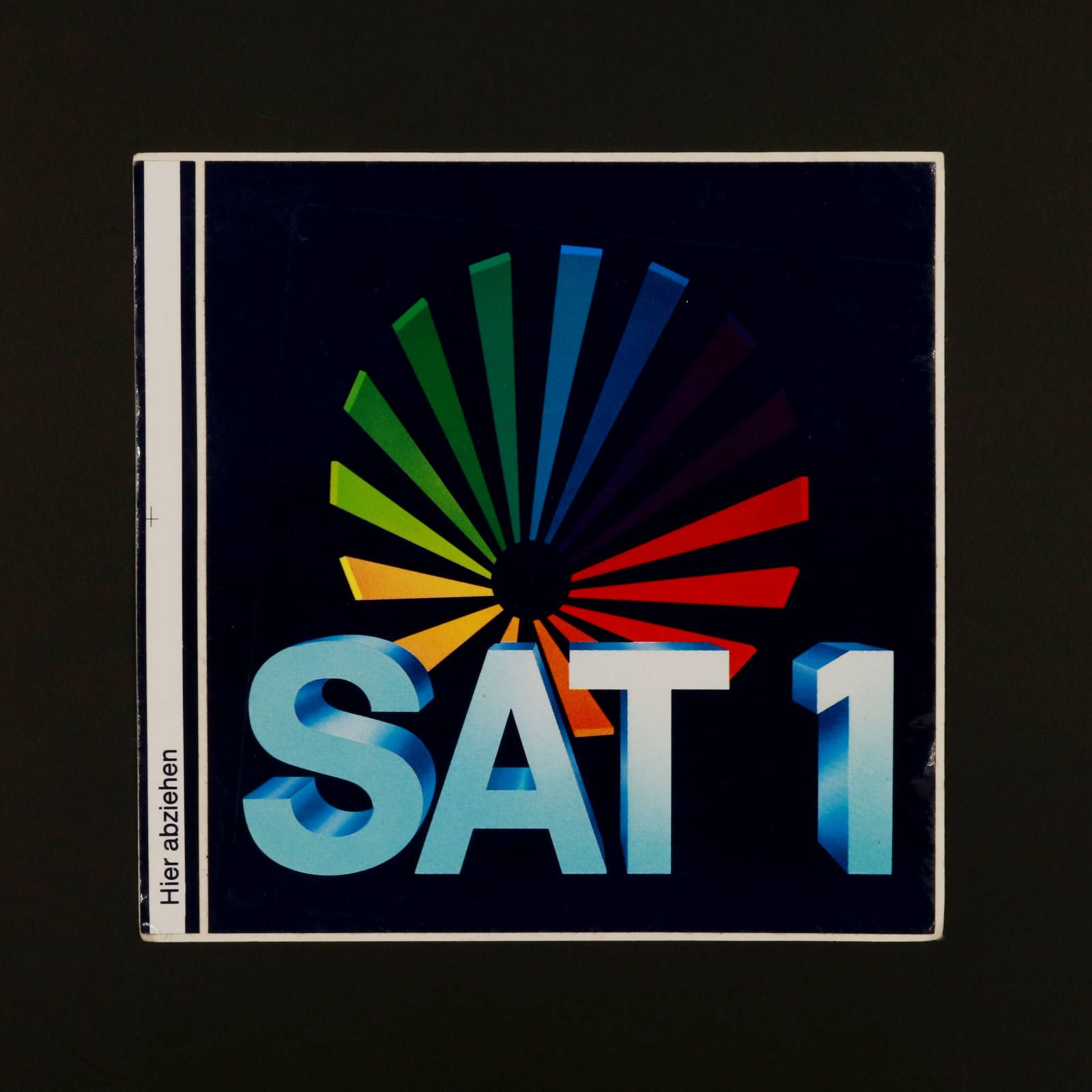 SAT 1 ヴィンテージステッカー オランダ