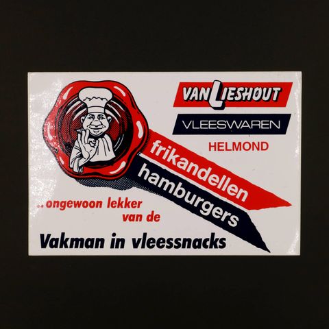 VAN LIESHOUT ヴィンテージステッカー オランダ