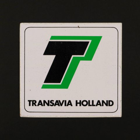 TRANSAVIA HOLLAND ヴィンテージステッカー オランダ