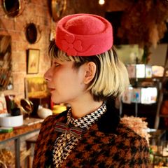 ハートフラワープチトーク ピンク 【Chapon】