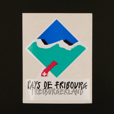 PAYS DE FRIBOURG FREIBURGERLAND ヴィンテージステッカー オランダ