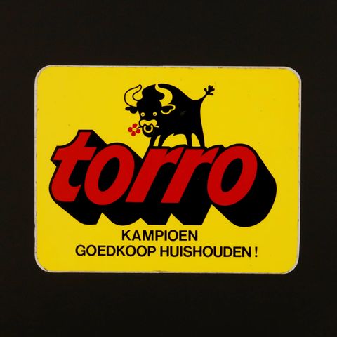 torro ヴィンテージステッカー オランダ