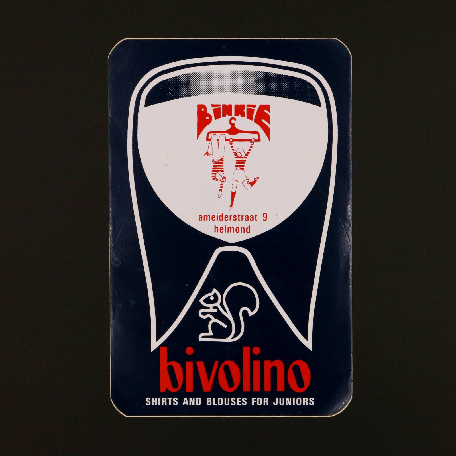 bivolino Bikkie ヴィンテージステッカー オランダ