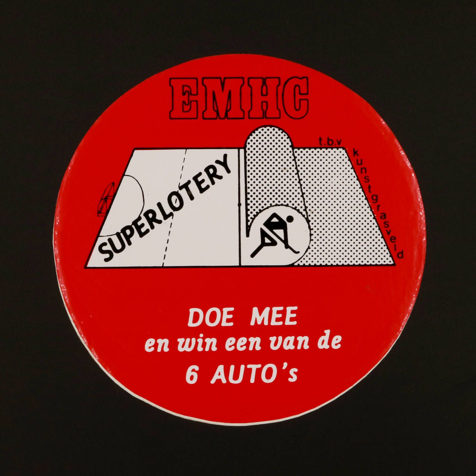 SUPERLOTERY EMHC ヴィンテージステッカー オランダ
