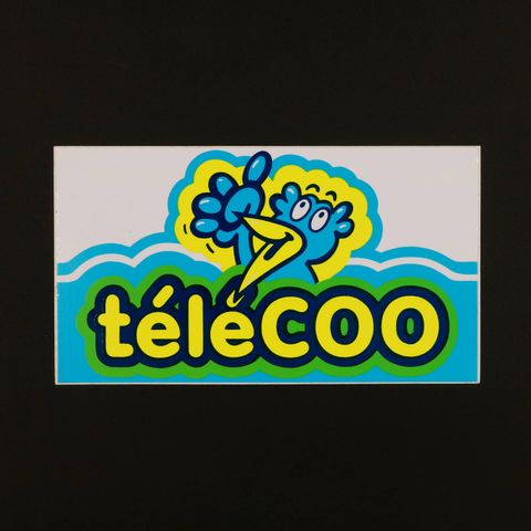 teleCOO ヴィンテージステッカー オランダ