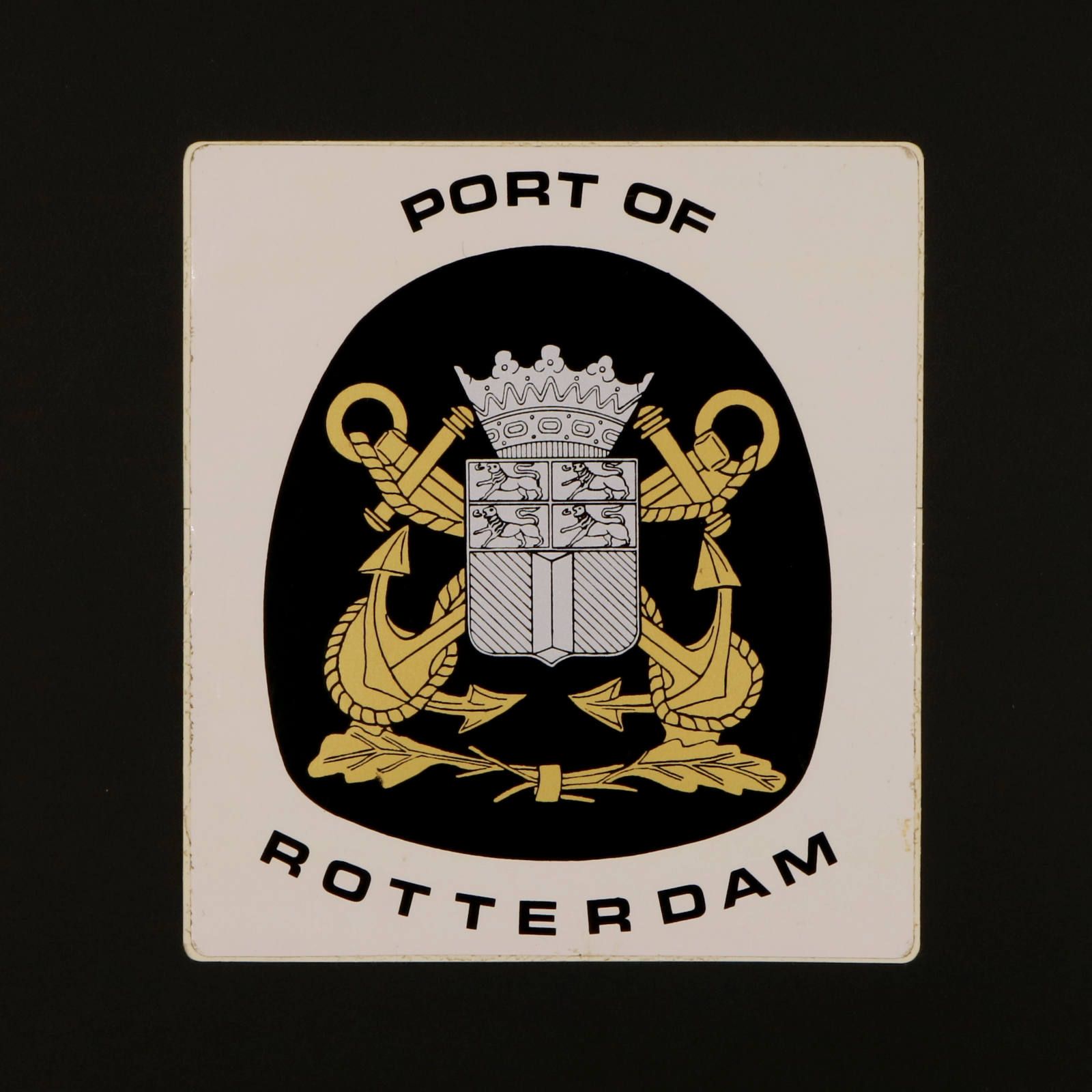 PORT OF ROTTERDAM ヴィンテージステッカー オランダ