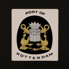 PORT OF ROTTERDAM ヴィンテージステッカー オランダ