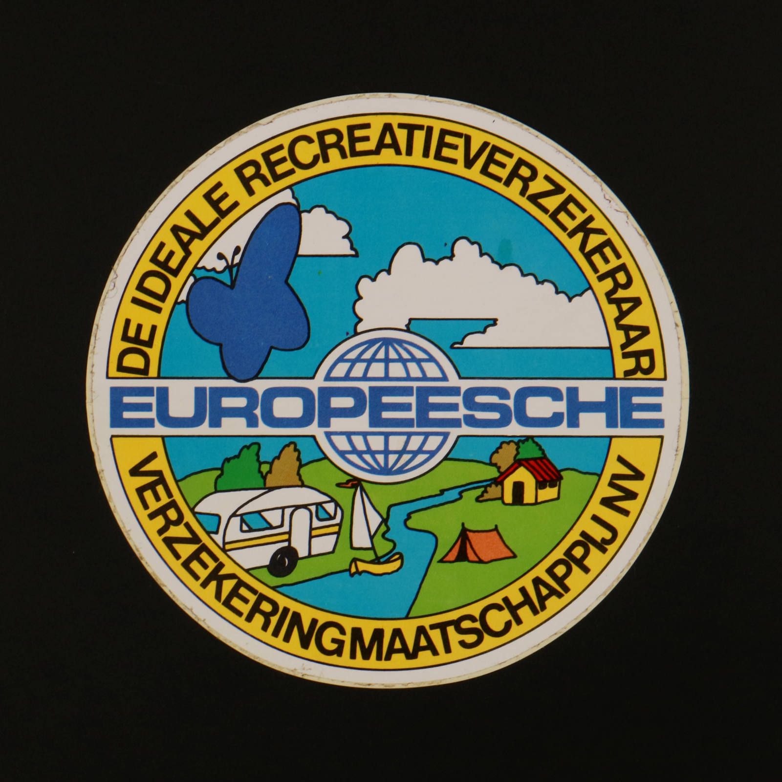 EUROPEESCHE ヴィンテージステッカー オランダ