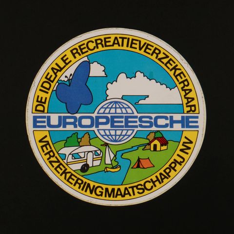 EUROPEESCHE ヴィンテージステッカー オランダ