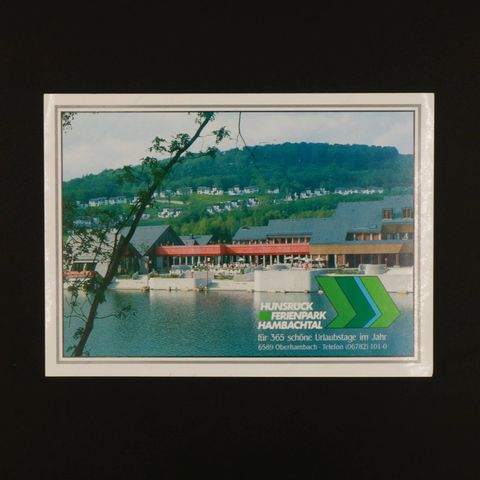 HUNSRUCK FERIENPARK HAMBACHTAL ヴィンテージステッカー オランダ