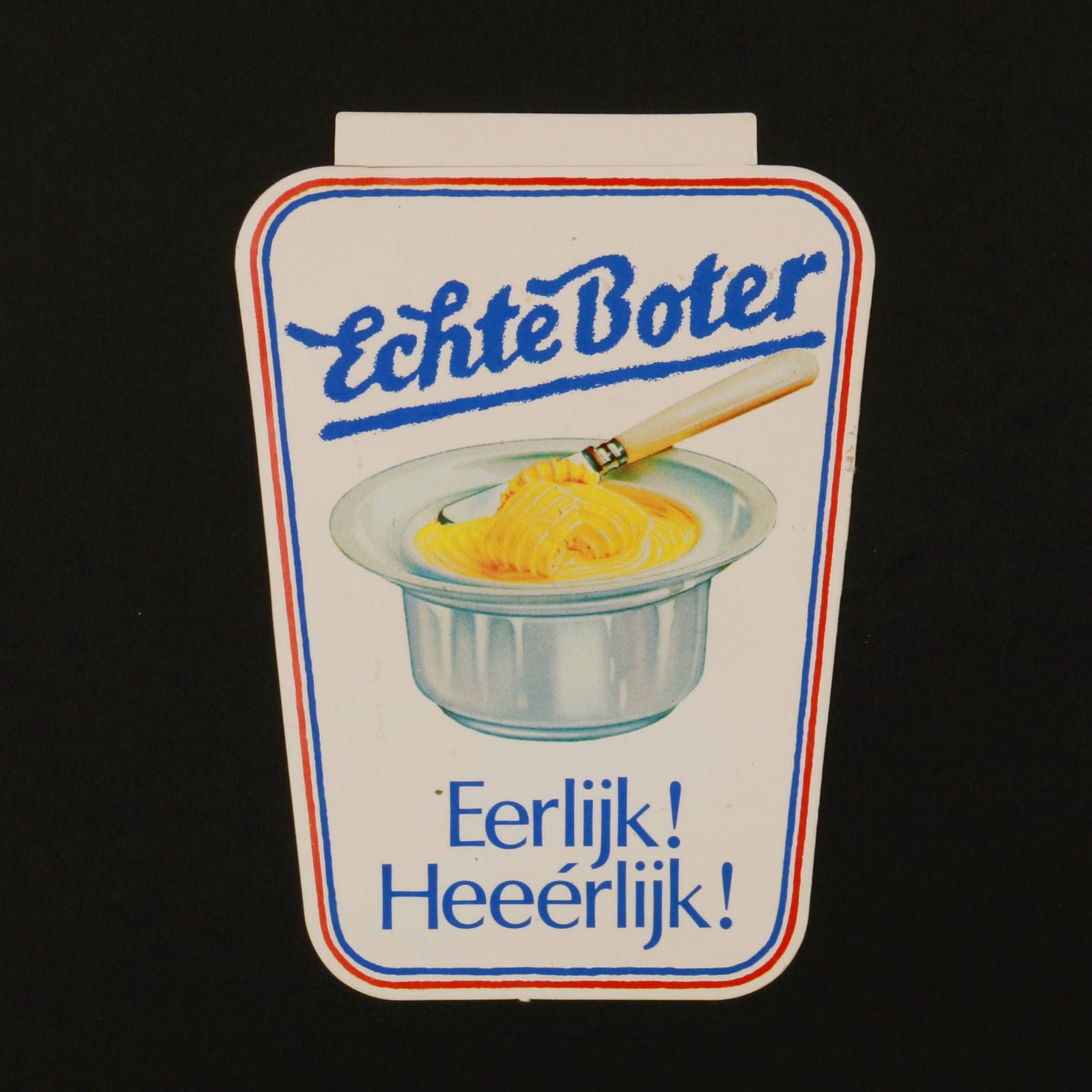 Echte Boter ヴィンテージステッカー オランダ