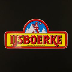 IJSBOERKE ヴィンテージステッカー オランダ