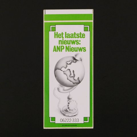 ANP Nieuws ヴィンテージステッカー オランダ