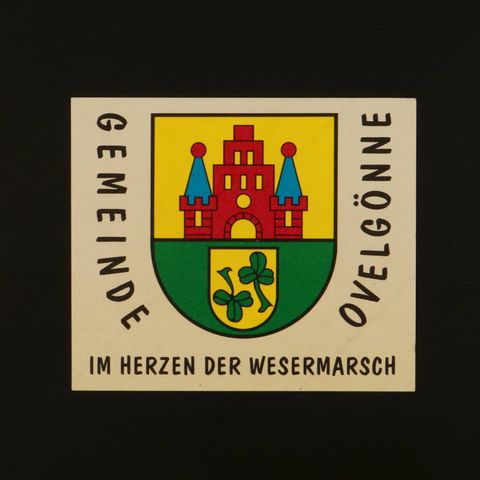 GEMEINDE OVERGONNE ヴィンテージステッカー オランダ