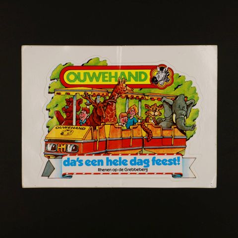 OUWEHAND ヴィンテージステッカー オランダ