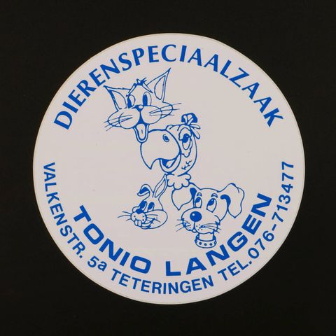 TONIO LANGEN ヴィンテージステッカー オランダ