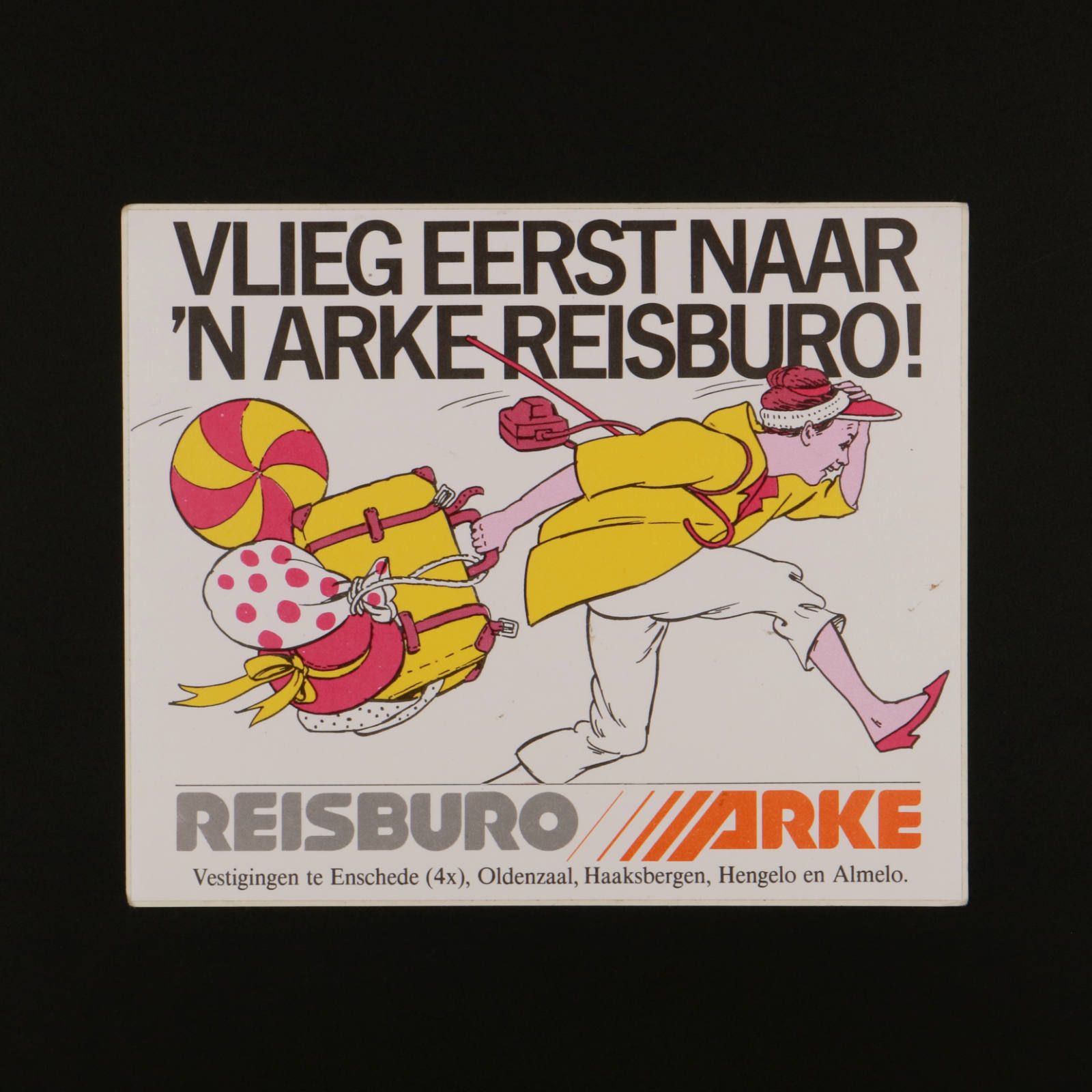 REISBURO ARKE ヴィンテージステッカー オランダ