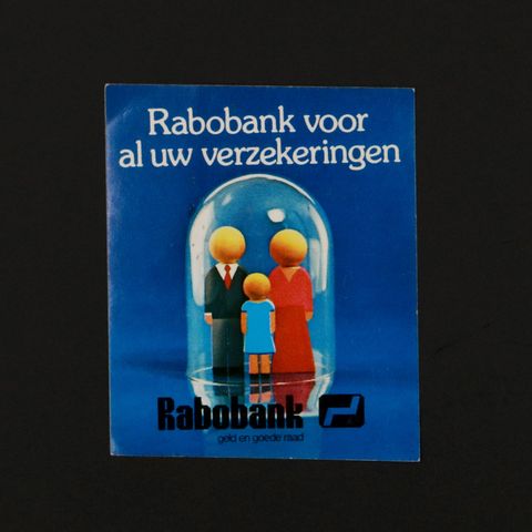 RABOBANK KINDERSPAARPLAN ヴィンテージステッカー オランダ