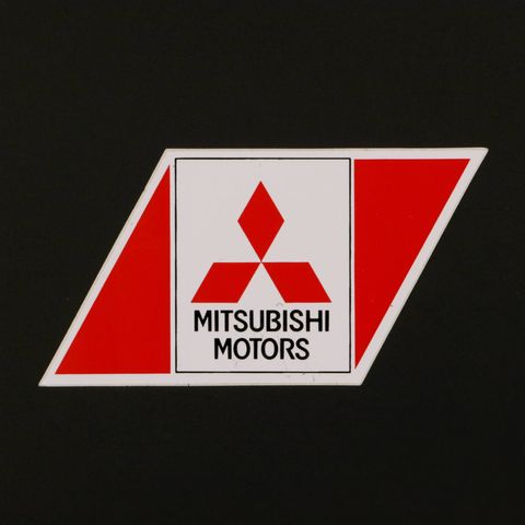 MITSUBISHI MOTORS ヴィンテージステッカー オランダ