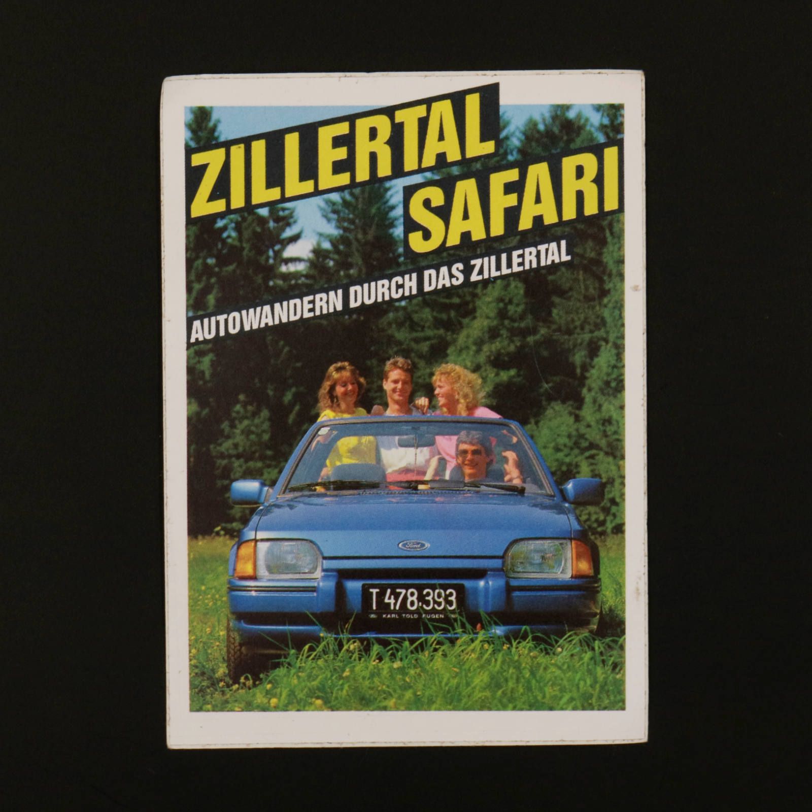 ZILLERTAL SAFARI ヴィンテージステッカー オランダ