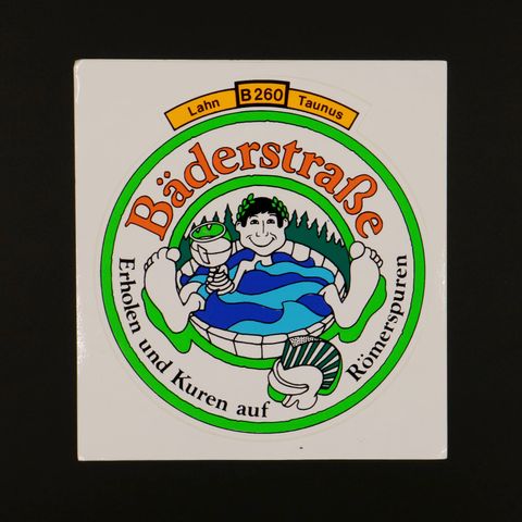 BaderstraBe ヴィンテージステッカー オランダ